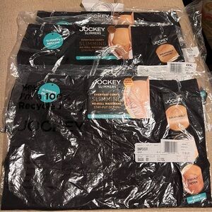 Jockey Slimming High-Waisted Breathable Comfort Shapewear Slimmers Black XXL